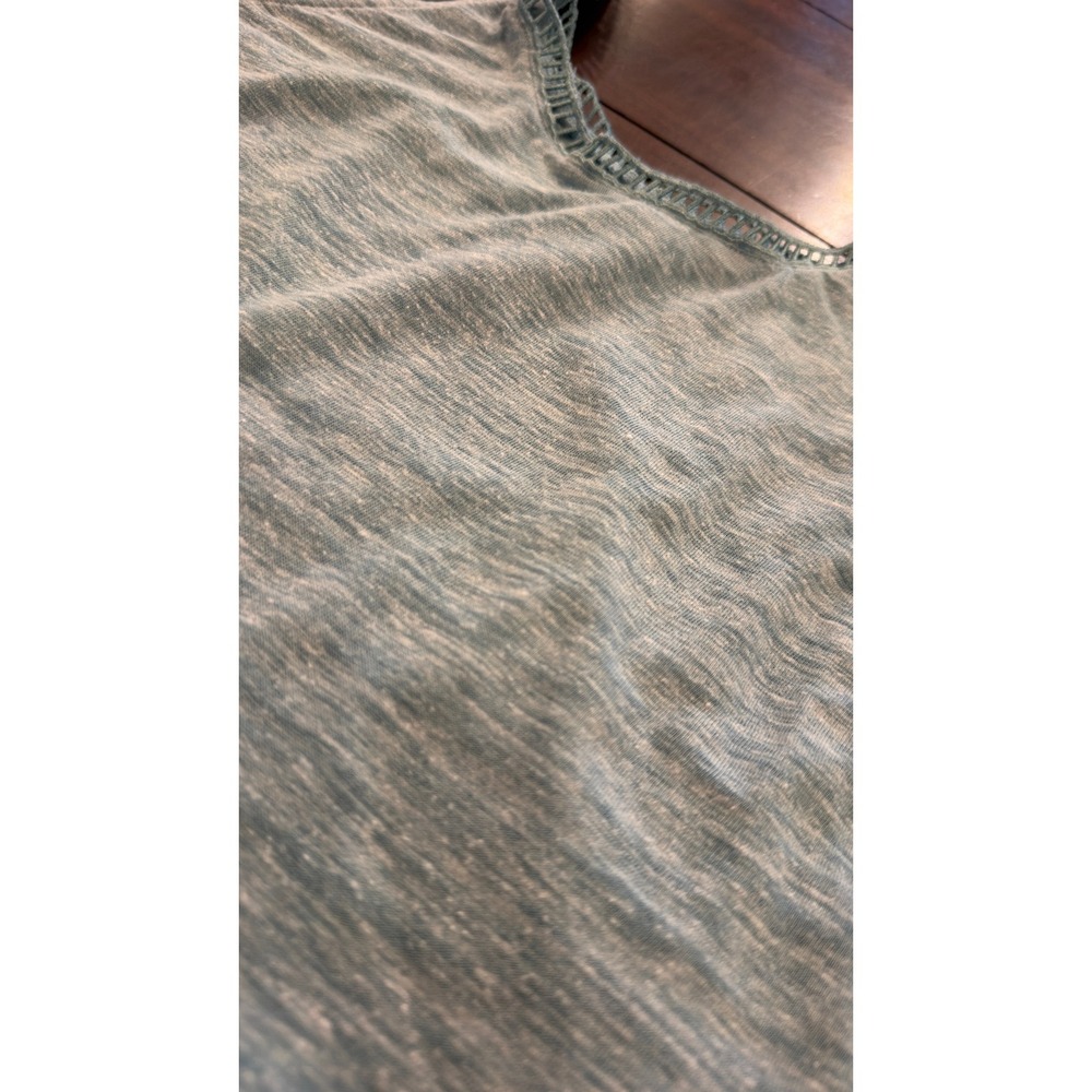 Alo Yoga Light Blue Heathered Ladder Stitch Crop Tank Top Small - Picture 12 of 16